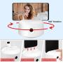 Auto Tracking Smart Shooting Holder【NO APP Required】 360°Rotation Auto Face Selfie Stick, Suitable for Phone, Tablet - Cell Phone Camera Mount for Tripod Stand - Idea for Live Streaming, Live Video