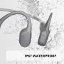 AfterShokz Aeropex Open-Ear Wireless Bone Conduction Headphones with Sport Belt, Lunar Grey AfterShokz Aeropex Open-Ear Wireless Bone Conduction Headphones with Sport Belt, Lunar Grey