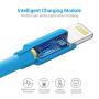 Lightning Cable MFi Certified - Nikolable iPhone Charger 3Pack 6ft Lighting to USB A Charging Cord Compatible with iPhone 11 Pro Max XS XR 8 Plus 7 Plus 6s Plus 5S SE iPad Pro and More, Blue