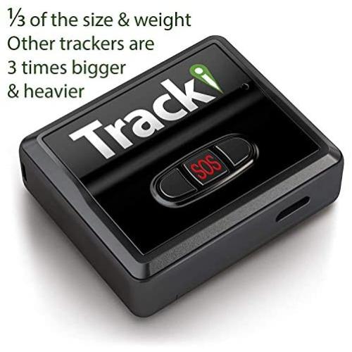 Tracki 2020 Model Mini Real time GPS Tracker. Full USA & Worldwide Coverage. For Vehicles, Car, Kids. Magnetic Hidden small Portable Tracking Device. Child, elderly, Dog pet drone motorcycle bike auto