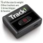 Tracki 2020 Model Mini Real time GPS Tracker. Full USA & Worldwide Coverage. For Vehicles, Car, Kids. Magnetic Hidden small Portable Tracking Device. Child, elderly, Dog pet drone motorcycle bike auto