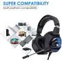 ONIKUMA II Gaming Headset for PS4, Xbox One, PC, Nintendo Switch, Over-Ear Noise Cancelling Headphones with Soft Memory Earmuffs, 7.1 Surround Sound, Volume/Mic Control, LED Light for Laptop Mac ONIKUMA II Gaming Headset for PS4, Xbox One, PC, Nintendo Switch, Over-Ear Noise Cancelling Headphones with Soft Memory Earmuffs, 7.1 Surround Sound, Volume/Mic Control, LED Light for Laptop Mac