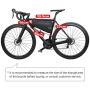 Rhinowalk Bike Frame Bag Bicycle Triangle Bag Waterproof Under Top Tube Bag Front Storage Pack for Road Mountain Cycling