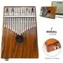 Moozica 17-Key EQ Kalimba, Electric Finger Thumb Piano Built-in Pickup With 6.35mm Audio Interface and Professional Kalimba Case (Koa-EQ) Moozica 17-Key EQ Kalimba, Electric Finger Thumb Piano Built-in Pickup With 6.35mm Audio Interface and Professional Kalimba Case (Koa-EQ)