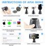Upgraded 2020 Newest All-in-one Selfie Video Smart Shooting Camera Automatically Face Object Tracking 360°Horizontal Rotation Phone Holder Mount, Compatible with iPhone Android Cell Phone