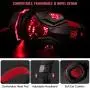 Gaming Headset with Mic and LED Light for Laptop Computer, Cellphone, PS4 and Son on, DLAND 3.5mm Wired Noise Isolation Gaming Headphones - Volume Control.(Black and Red) Gaming Headset with Mic and LED Light for Laptop Computer, Cellphone, PS4 and Son on, DLAND 3.5mm Wired Noise Isolation Gaming Headphones - Volume Control.(Black and Red)