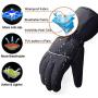 Autocastle Rechargeable Electric Battery Heated Gloves for Men and Women,Outdoor Indoor Battery Powered Hand Warmer Glove Liners for Climbing Hiking Cycling,Winter Must Have Thermal Heated Gloves