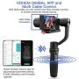 Hohem Digital Camera Gimbal Stabilizer Handheld Gimble for Sony RX100, for Canon PowerShot, for Panasonic Lumix, Action Cameras and Smartphones, Playload 400g, 3-in-1 Gimball (hohem iSteady Multi)