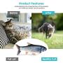 Growom Electric Fish Cat Toy, Funny Interactive Pets Pillow Chew Bite Kick Supplies Catnip Toys Perfect for Cat/Kitty/Kitten Fish Flop Growom Electric Fish Cat Toy, Funny Interactive Pets Pillow Chew Bite Kick Supplies Catnip Toys Perfect for Cat/Kitty/Kitten Fish Flop