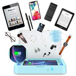 Phone Cleaner with wireless charger Aromatherapy Multi-Function Charging Station Large Capacity for iPhone Android Smartphones Jewelry Keys Watches