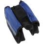 RUKEY Front Frame Top Tube Bracket Bicycle Bike Saddle Bag Pouch Bilateral Side Packs with Mobile Phone Pouch for Mountain Bicycle Cycling (Large)