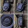 【Z-TAC Official Store】 Waterproof PTT Cable for Plug for Z Tactical C II H50 & H60HD01 Noise Reduction Headset, PTT with Tactical Headphones, Headset Adapter, Outdoor Headphones, Z112