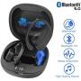 8+ Hour Playtime Wireless Earbuds Bluetooth Noise Cancelling Ear Buds - #1 Ear Buds Wireless Headphones Compatible with iPhone Android Fitbit