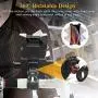 Bike Phone Mount, BAVNCO 360° Rotation Adjustable Bicycle Motorcycle Universal Detachable Phone Mount Holder for iPhone 11 MAX XR X 8 7 6S Plus/Samsung Galaxy S10 S9 S8 Plus Note 10 8/ LG More(Black)