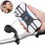 Bike Phone Mount, Detachable 360°Rotation Motorcycle Phone Mount with Adjustable Universal Silicone Handlebar Cradle Compatible Universal Handlebar Holder for ATV, Bicycle or Motorbike. with iPhone 11 Bike Phone Mount, Detachable 360°Rotation Motorcycle Phone Mount with Adjustable Universal Silicone Handlebar Cradle Compatible Universal Handlebar Holder for ATV, Bicycle or Motorbike. with iPhone 11