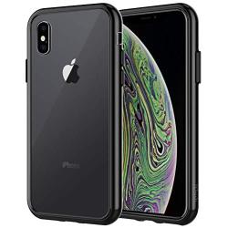 JETech Case for Apple iPhone Xs and iPhone X, Shock-Absorption Bumper Cover (Black)