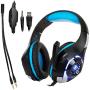 RONSHIN 3.5mm Gaming Earphone Gaming Headset Xbox One Headset with Microphone for PC PS4 Laptop Phone