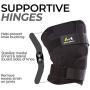 BraceAbility XL Hinged Knee Brace | Extra Large Knee Support Wrap for Meniscus Tears, Arthritis Joint Pain, Medial & Lateral Ligament Sprains, ACL/LCL Injuries (XL)