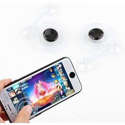 Dyvee Mobile Game Joystick Phone Game Rocker Touch Screen Joypad Tablet Funny Game Controller for Phone or Pad(2pcs)