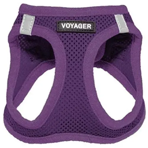 Voyager Step-in Air Dog Harness - All Weather Mesh, Step in Vest Harness for Small and Medium Dogs by Best Pet Supplies, Purple (Matching Trim), M (Chest: 16-18") (207-PPW-M) Voyager Step-in Air Dog Harness - All Weather Mesh, Step in Vest Harness for Small and Medium Dogs by Best Pet Supplies, Purple (Matching Trim), M (Chest: 16-18") (207-PPW-M)