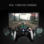 Wired Gaming Controller, OUTWIT Wired USB Game Controller Joystick for PC Plug and Play Gamepad with Dual-Vibration Turbo and Trigger Buttons for Windows/Steam/Android/ PS3/ TV Box, Fathers Day Gift