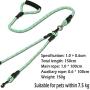 POLARHAWK Dual Dog Leash, Green Double Dog Walking & Trainning Leash with Comfortable Padded Handle