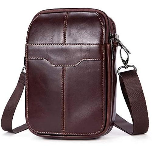 NKns Gifts for Men Mens Backpack Outdoor Leisure Multi-Function Shoulder Bag Belt Mobile Phone Bag Waterproof Backpack