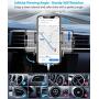 DesertWest Universal Car Vent Phone Mount [One Touch Auto Grip] Upgraded Cell Phone Holder for Car Ultra Stable Easy Vent Mount for iPhone 11 Pro X SE 2020 Samsung LG Moto Google All 4-7 Inch Phones