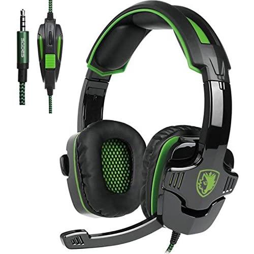 Ameryah Sades SA930 Gaming Headphone 3. 5mm Wired Computer Stereo Headset Casque with Microhpone Mic for PC Mobile Phone Game Gamer - -