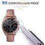 Suoman 4-Pack for Samsung Galaxy Watch 3 41mm Screen Protector Tempered Glass for Galaxy Watch 3 (41mm) [2.5D 9H Hardness] [Anti-Scratch]