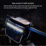 MARXIAO Bicycle Bag Front Beam Bag with Tube Bag, Mountain Bike Bag Saddle Bag Touch Screen Mobile Phone Bag Accessories Riding Equipment