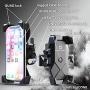 Q-MOUNT Phone Holder for Road Bike, Mountain Bike, Dirt Bike & Motorcycle – Handlebar Mounted Universal Cell Phone Holder Mount | E Scooter & Stroller Phone Mount | iPhone Bike Mount Fits 4 to 11 MAX