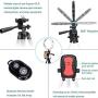 chiak Practical USB Interface Brightness Adjustable Fill Light Beauty Lamp On-Camera Video Lights