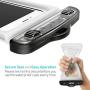 Veckle Waterproof Phone Pouch, 2 Pack Clear TPU Universal Water Proof Cell Phone Pouch Floating Dry Bag Waterproof Case for Smartphones OnePlus 7 iPhone X 8 7 6 Plus Galaxy S8 S7 S6 Beach Black White