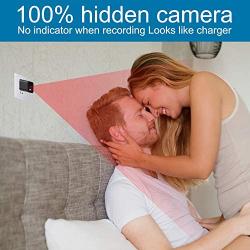 Hidden Camera - HD 1080P - Premium Pack - Motion Detection - USB Hidden Camera - Surveillance Camera - Mini Spy Camera - Nanny Camera - Best Spy Camera Charger - Hidden Camera Charger - Spy Camera