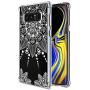 KIOMY Galaxy Note 8 Case Clear with Henna Design Shockproof Protective Case for Samsung Galaxy Note 8 Cute Mandala Flowers Pattern Flexible Slim Fit Rubber Floral Cell Phone Cover for Girls Women