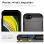 Spigen Slim Armor CS Designed for Apple iPhone SE 2020 Case/Designed for iPhone 8 Case (2017) / Designed for iPhone 7 Case (2016) - Gunmetal