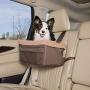 PetSafe Happy Ride Deluxe Booster Seat for Dogs - Elevated Pet Bed for Cars, Trucks and SUVs - Multiple Colors and Sizes, Includes Tether