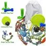 SHARLOVY Dog Chew Toys for Puppies Teething, 14 Pack Dog Rope Toys Tug of War Dog Toy Bundle Toothbrush iq Treat Ball Squeaky Rubber Bone Durable Dog Chew Toys for Small Dogs Pet Toys Puppy Toys