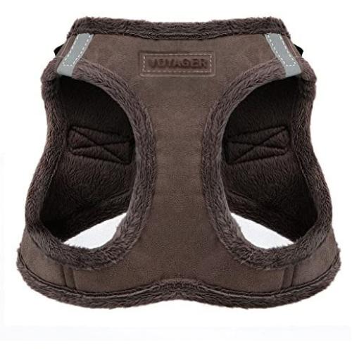 Voyager Step-in Plush Dog Harness - Soft Plush, Step in Vest Harness for Small and Medium Dogs by Best Pet Supplies