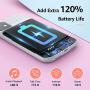 OMEETIE Battery Case for iPhone 11, 5000mAh Portable Protective Charger Case Rechargeable Extended Battery Pack Charging Case Compatible with iPhone 11 (6.1 inch) (Rose Gold)
