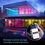 LED Strip Alexa 16.4 ft LED Strip Google Home, LED Strip Dimmer, RGB LED Strip Kit LED Strip Waterproof, LED Strip for TV, LED Strip Lights Music Sync, Controllable via LED Strip Remote and Mobile App