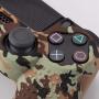MeterMall Electronic Gamepad Camouflage Case Graffiti Studded Dots Silicone Rubber Gel Skin for Sony PS4 Slim/Pro Controller Cover Case for Dualshock4