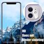[ 2 Pack] UniqueMe Camera Lens Protector for iPhone 11 Tempered Glass, Easy Install 9H Hardness Bubble Free