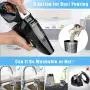 Hikeren Portable Handheld Vacuum Cleaner Cordless, Powerful Suction Cleaner, Rechargeable 12V Lithium with Quick Charge, Wet Dry Vacuum Mini Cleaner for Pet Hair, Gravel Cleaning, Black Hikeren Portable Handheld Vacuum Cleaner Cordless, Powerful Suction Cleaner, Rechargeable 12V Lithium with Quick Charge, Wet Dry Vacuum Mini Cleaner for Pet Hair, Gravel Cleaning, Black