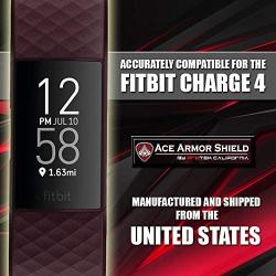 Ace Armorshield (8 Pack) Premium HD Waterproof Screen Protector Compatible with Fitbit Charge 3 / Charge 3 SE