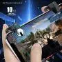 WILIAS - 1pc Mobile Phone Game Fire Button Aim Key Capacitance Conduction Game Trigger for Functional Gaming Accessories WILIAS - 1pc Mobile Phone Game Fire Button Aim Key Capacitance Conduction Game Trigger for Functional Gaming Accessories