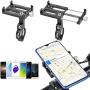 Enrilior GUB Mountain Bicycle Motorcycle Mobile Phone Camera Holder Mount Bracket Cycling (Black)
