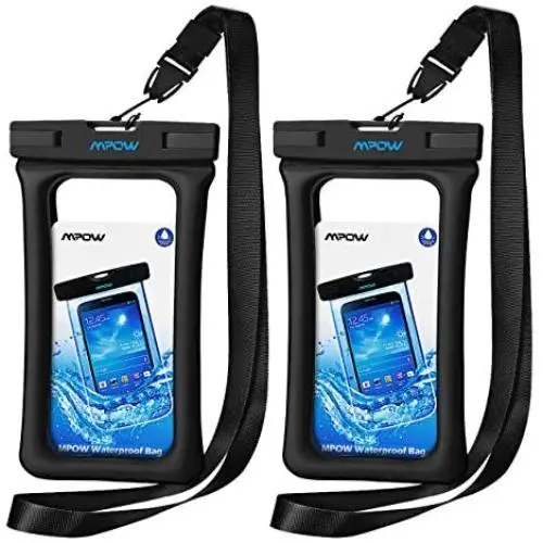 Mpow 084 Waterproof Phone Pouch Floating, IPX8 Universal Waterproof Case Underwater Dry Bag Compatible iPhone 11 Pro Max/XS Max/XR/X/8P/7P Galaxy S10/S9 Note 10/9 Google Pixel Up To 6.5" (Black+Black) Mpow 084 Waterproof Phone Pouch Floating, IPX8 Universal Waterproof Case Underwater Dry Bag Compatible iPhone 11 Pro Max/XS Max/XR/X/8P/7P Galaxy S10/S9 Note 10/9 Google Pixel Up To 6.5" (Black+Black)