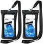 Mpow 084 Waterproof Phone Pouch Floating, IPX8 Universal Waterproof Case Underwater Dry Bag Compatible iPhone 11 Pro Max/XS Max/XR/X/8P/7P Galaxy S10/S9 Note 10/9 Google Pixel Up To 6.5" (Black+Black) Mpow 084 Waterproof Phone Pouch Floating, IPX8 Universal Waterproof Case Underwater Dry Bag Compatible iPhone 11 Pro Max/XS Max/XR/X/8P/7P Galaxy S10/S9 Note 10/9 Google Pixel Up To 6.5" (Black+Black)